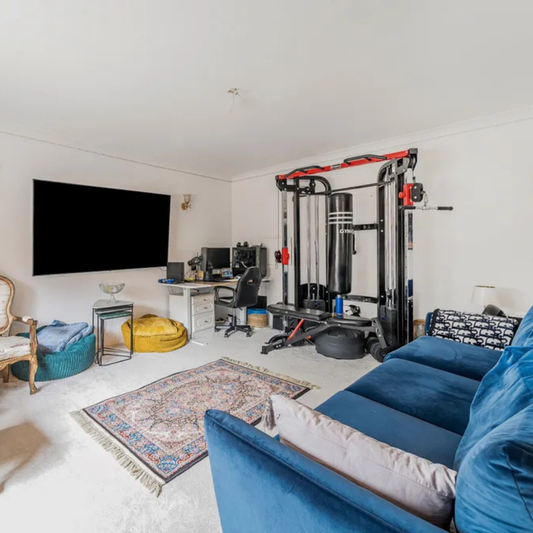 Ideas for space-saving home gyms | compact gym equipment for small spaces